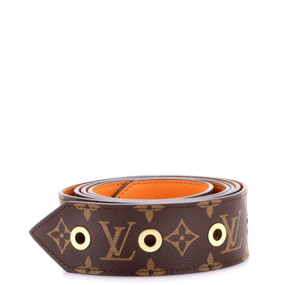 Louis Vuitton Medium Tie The Knot Belt Monogram Canvas